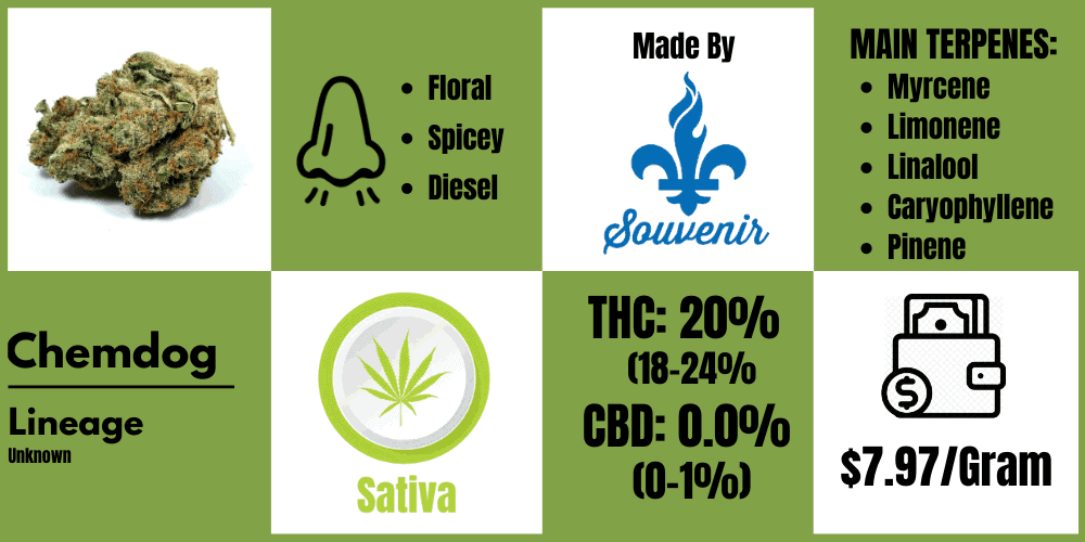 chemdog strain review, info block